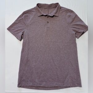 lululemon athletica Heathered Mauve Polo Shirt